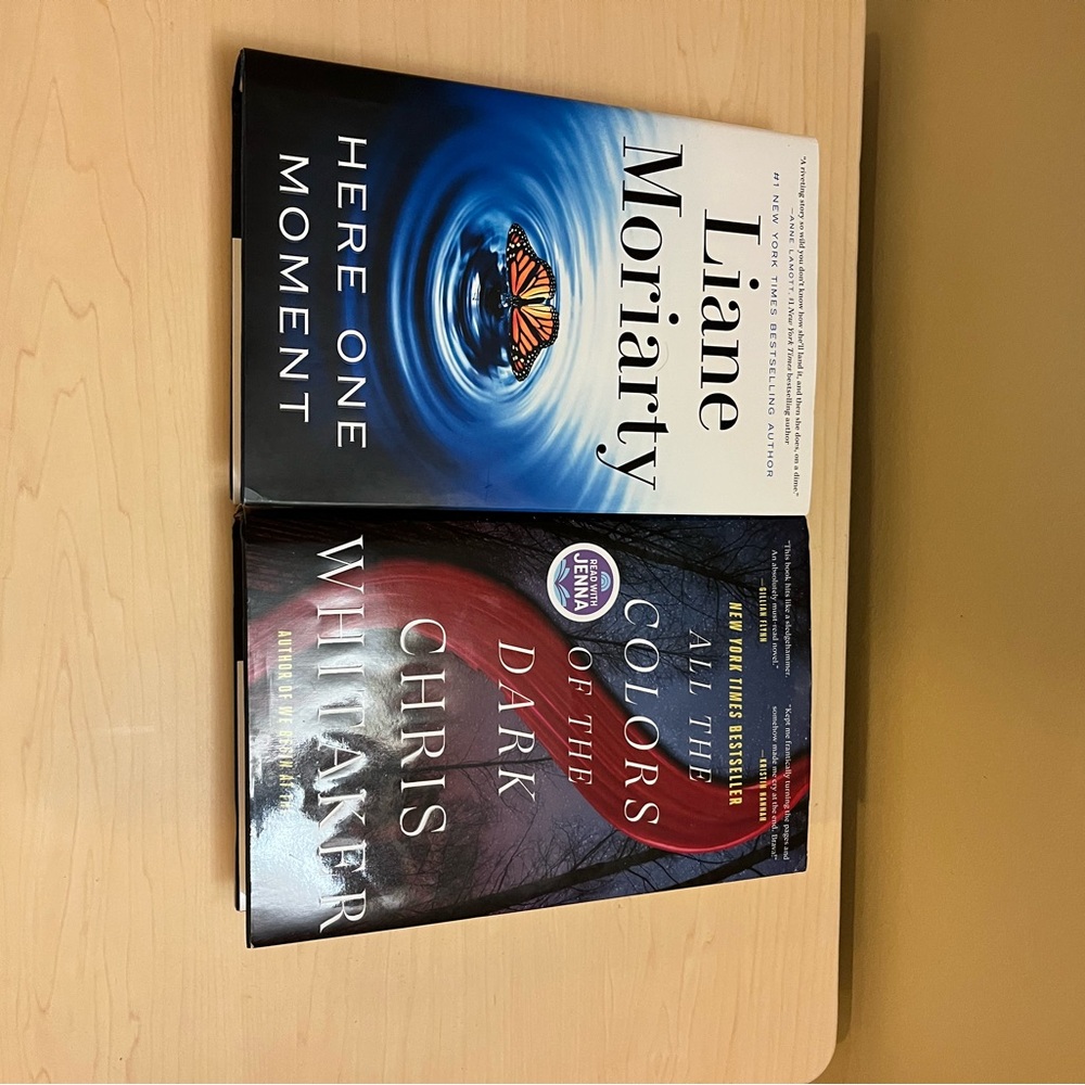 Liane Moriarty and Chris Whitaker Book Pair
